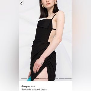 Jacquemus Black mini dress